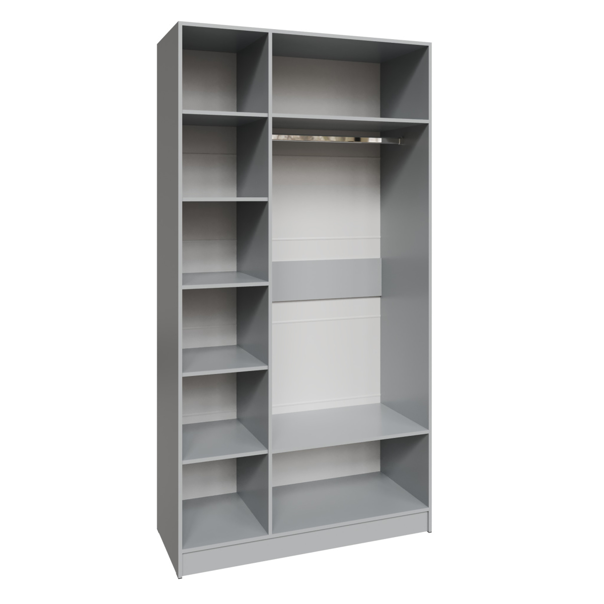 мадрид шкаф 1,2 серый камень откр без зеркала