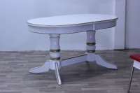 Дуэт-2 белый патина золото 1400х820+300