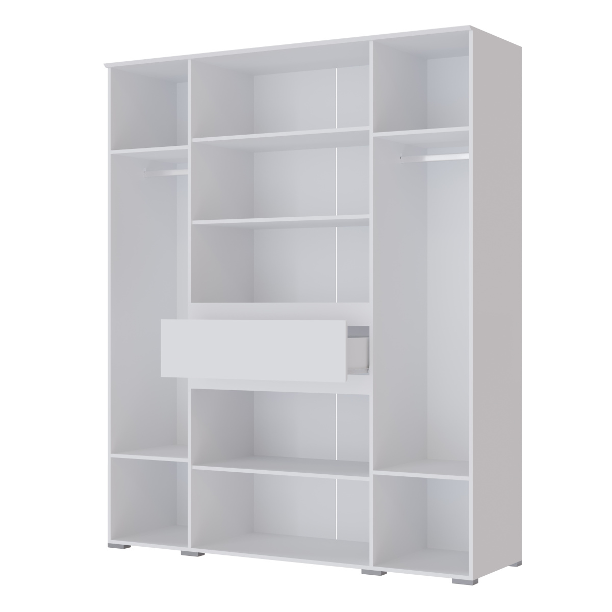 Шкаф 4-х ств белый ВН