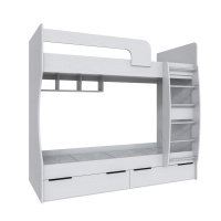 Кровать 0,8-1_белый