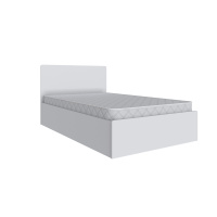 ТЭКС_Спальня Мадрид_кровать 1,2 Белый